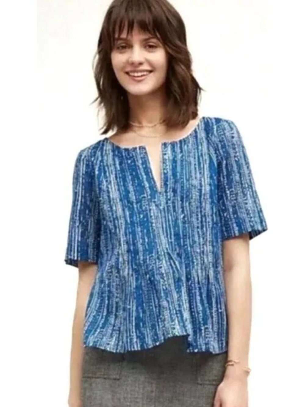 Maeve Anthropologie Orchid Island Blouse